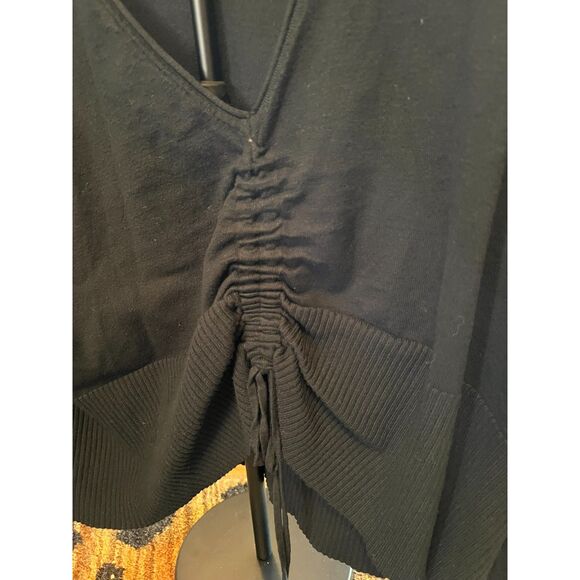 525 Cropped Drawstring Front Sweater - Picture 4 of 4